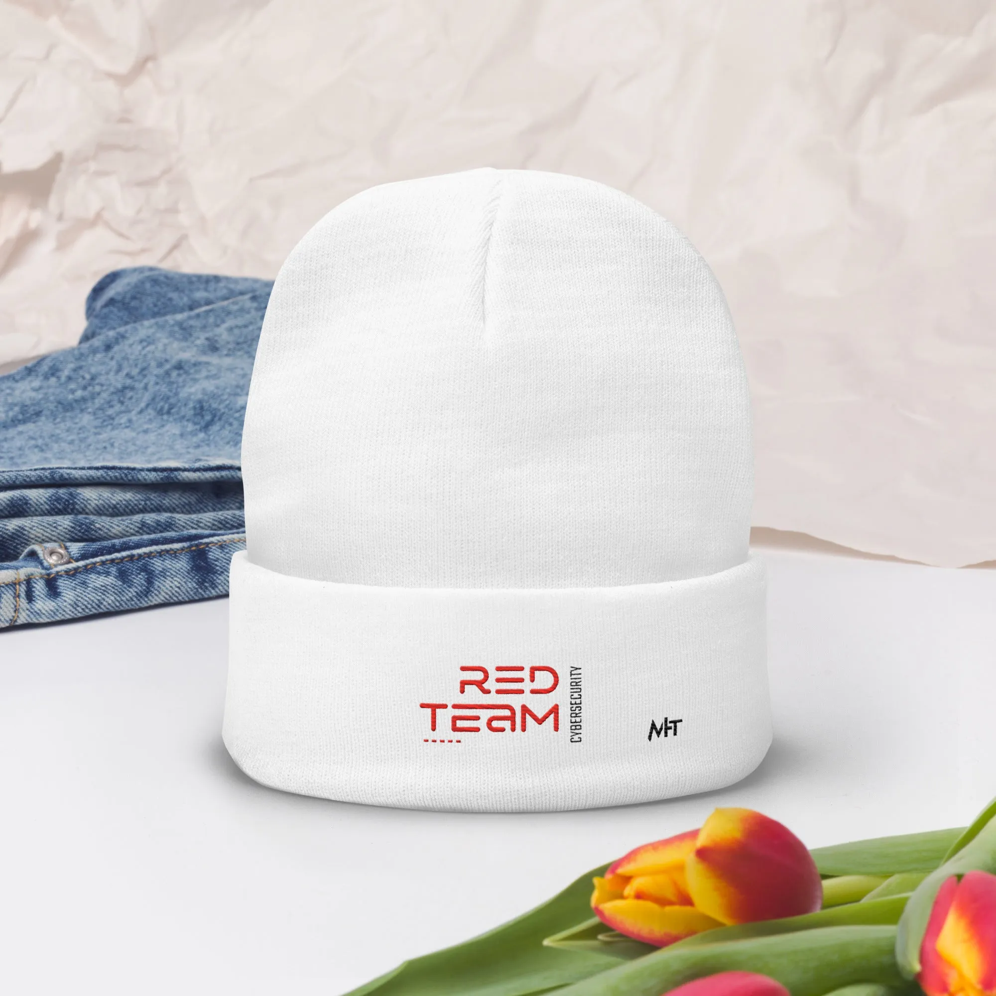 Cyber Security Red Team V11 - Embroidered Beanie