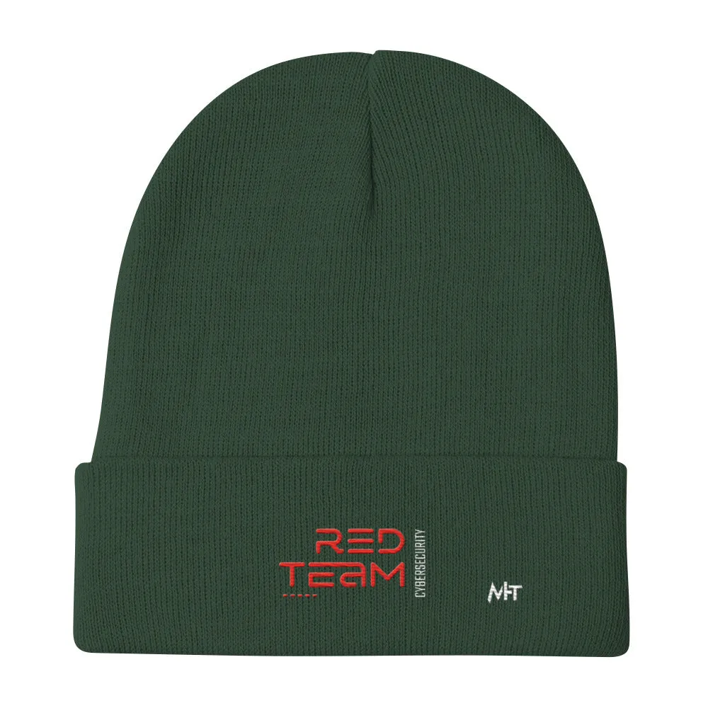 Cyber Security Red Team V11 - Embroidered Beanie