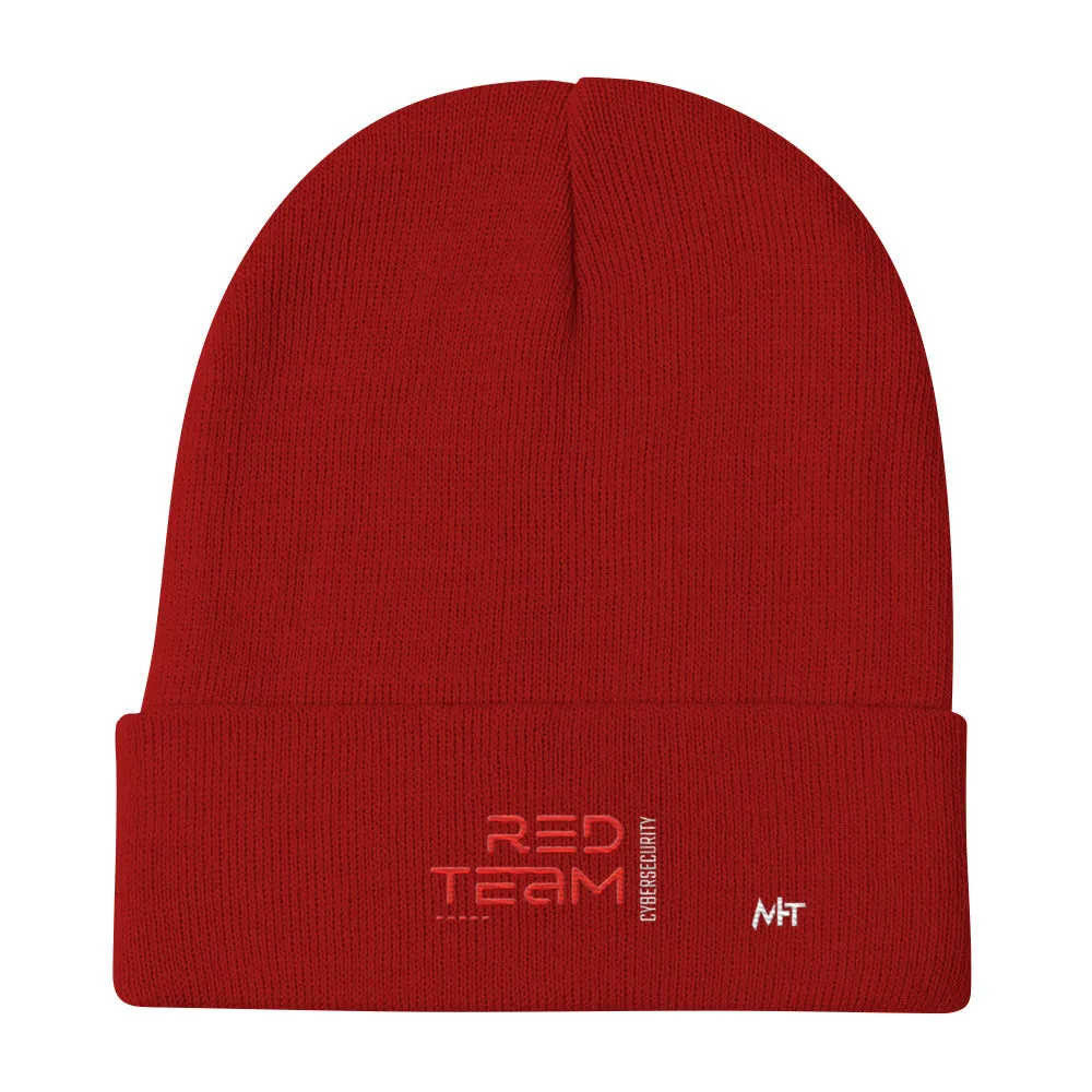 Cyber Security Red Team V11 - Embroidered Beanie
