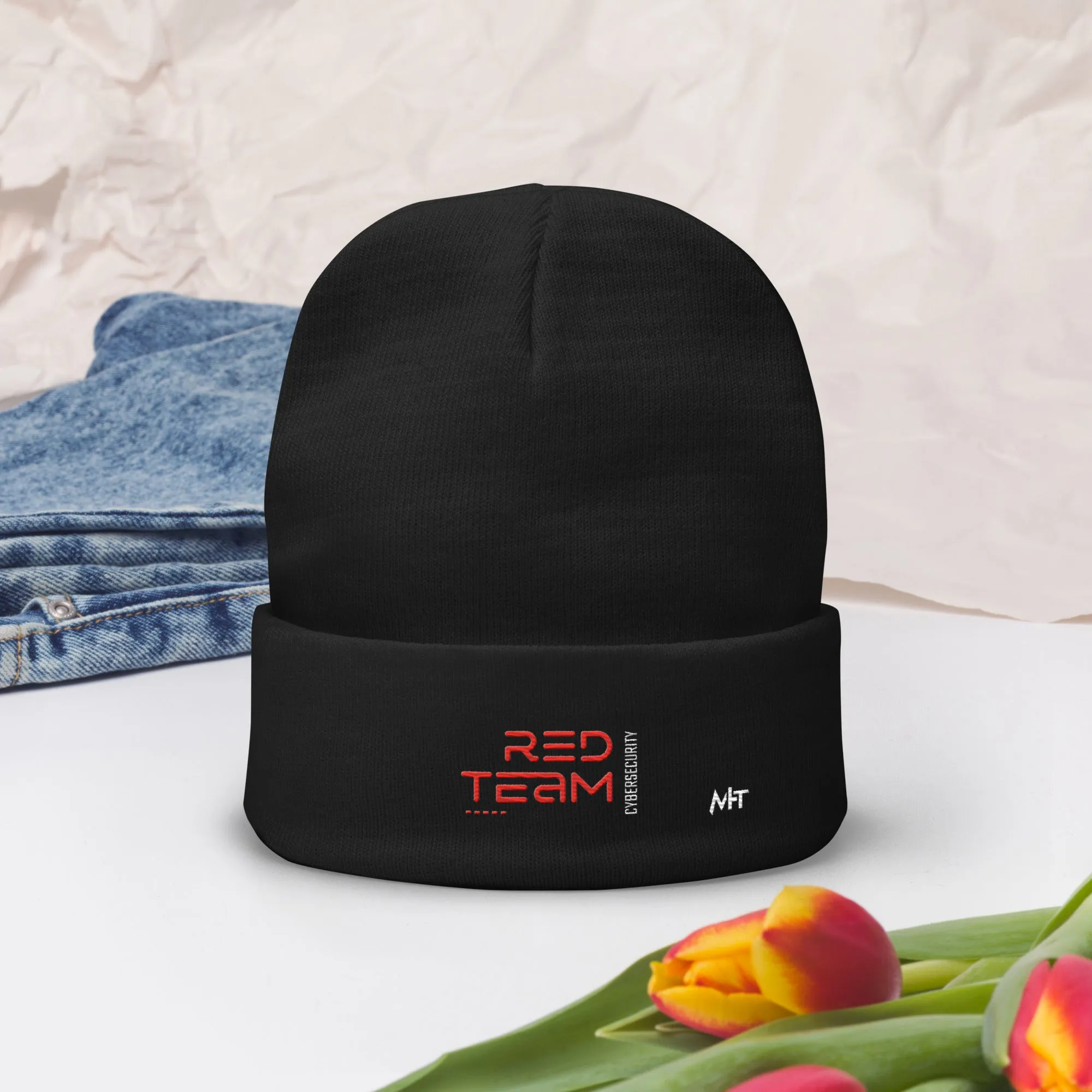 Cyber Security Red Team V11 - Embroidered Beanie