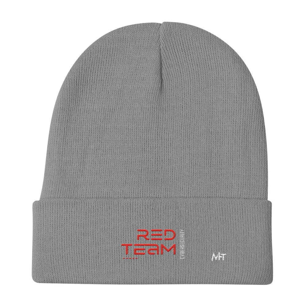 Cyber Security Red Team V11 - Embroidered Beanie