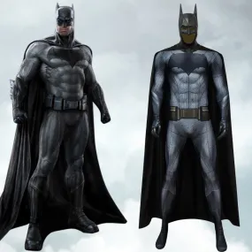 DC Comics Batman vs Superman: Dawn of Justice Batman Bruce Wayne Jumpsuit Cosplay Costume for Halloween Carnival