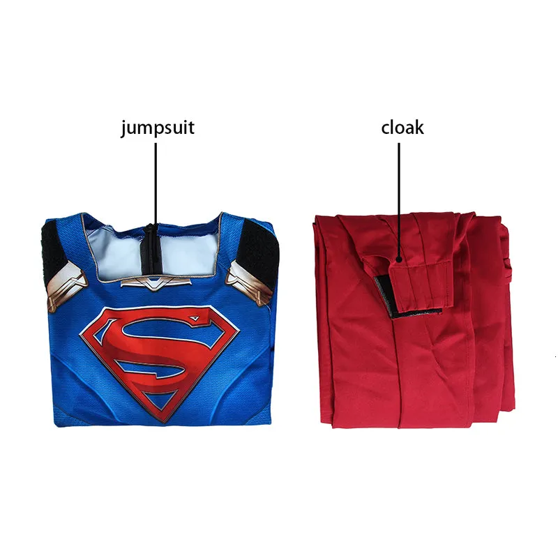 DC Comics Supergirl Season 5 Kara Zor-el Bodysuit 3D Print Jumpsuit for Carnival Halloween