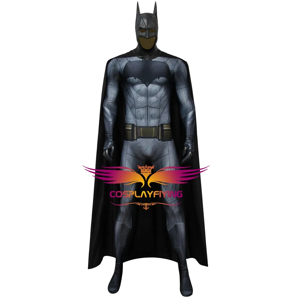 DC Film Batman vs Superman: Dawn of Justice Batman Jumpsuit Bruce Wayne Cosplay Costume Halloween Carnival Simple Version
