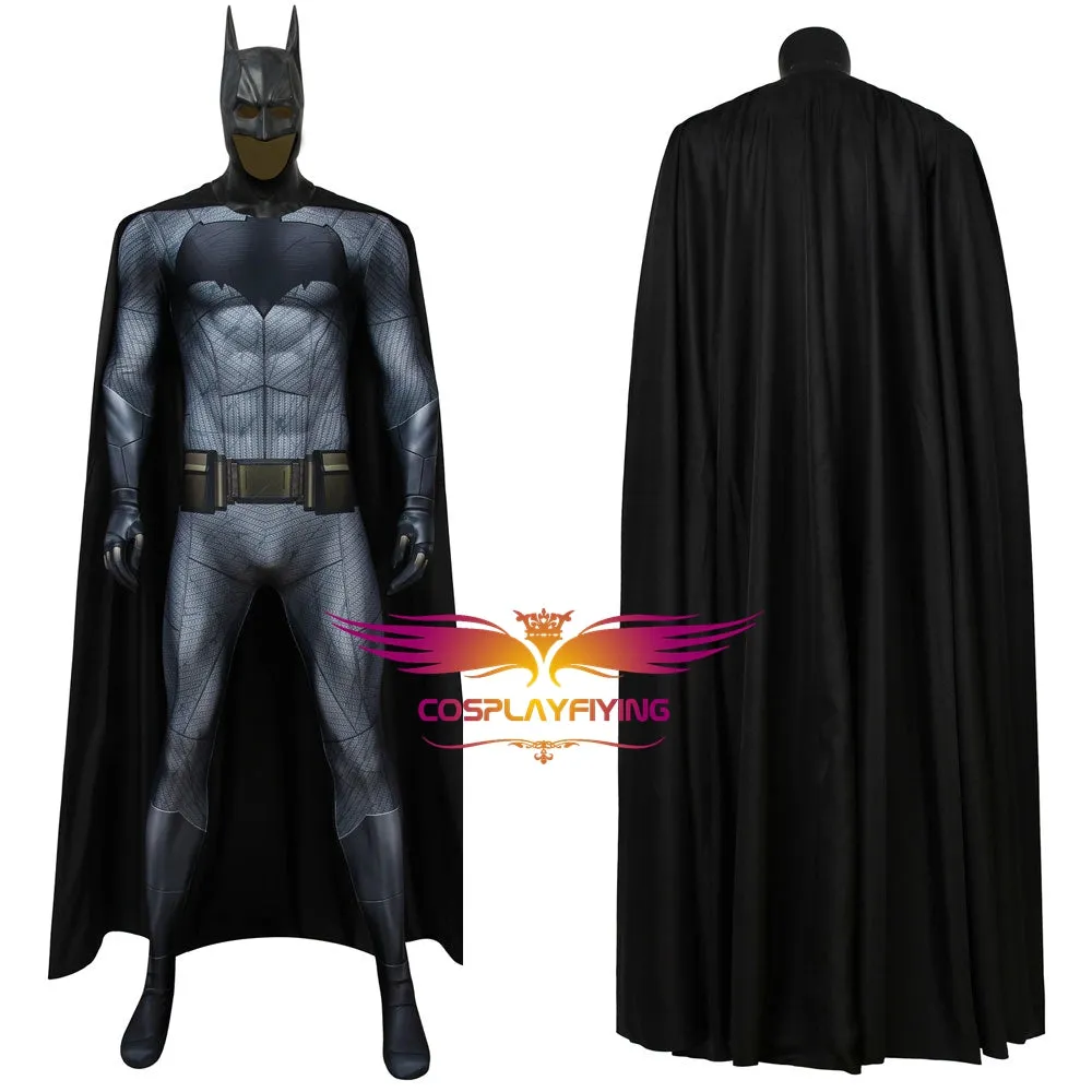 DC Film Batman vs Superman: Dawn of Justice Batman Jumpsuit Bruce Wayne Cosplay Costume Halloween Carnival Simple Version