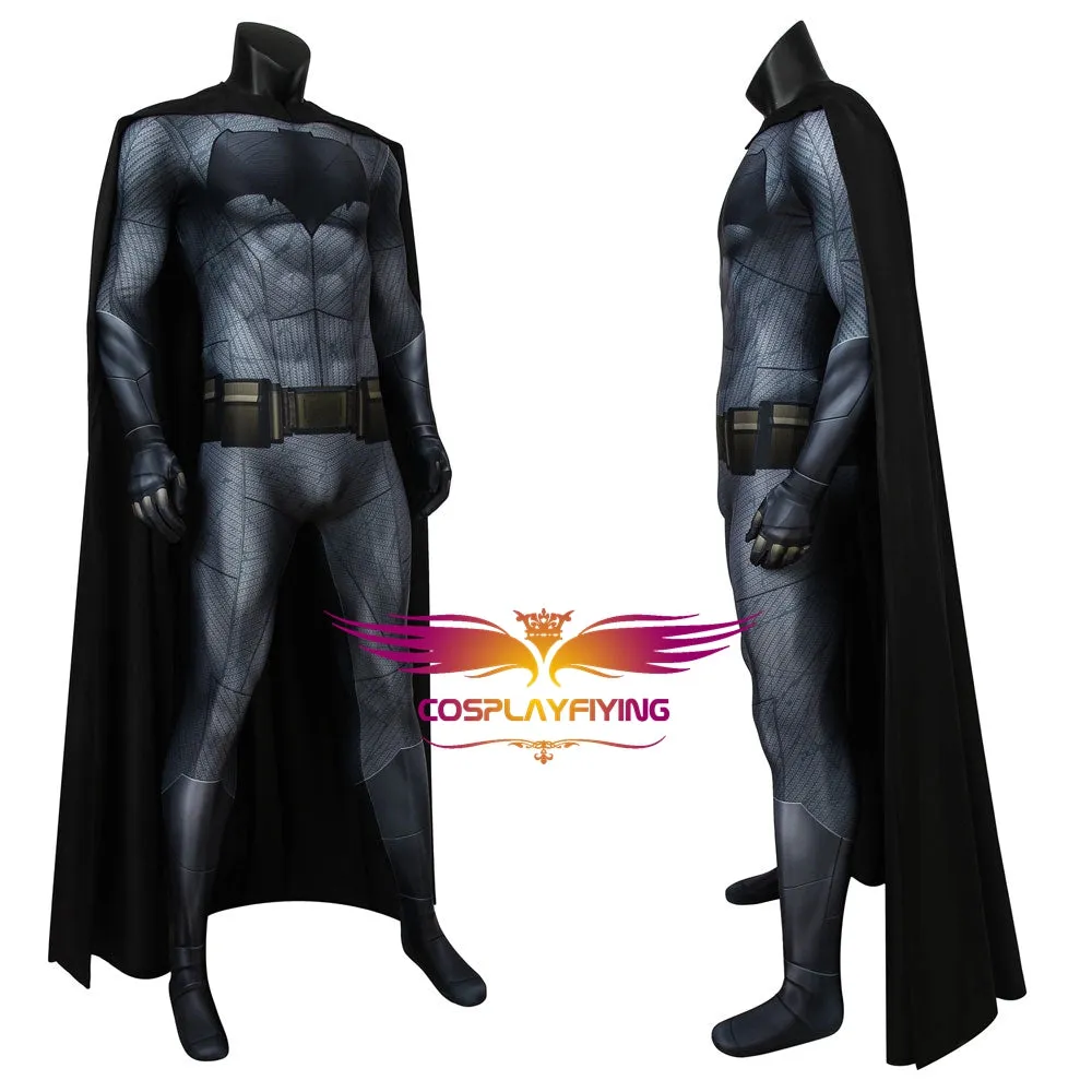 DC Film Batman vs Superman: Dawn of Justice Batman Jumpsuit Bruce Wayne Cosplay Costume Halloween Carnival Simple Version