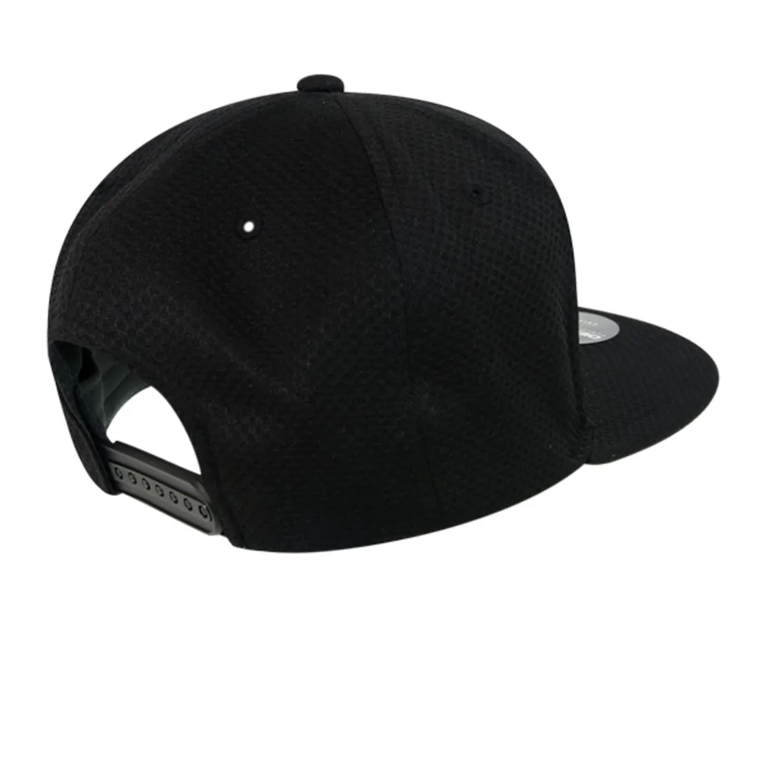 Decky 6203 Dimple Pattern Snapback Hats Golf Sports 6 Panel Flat Bill Caps