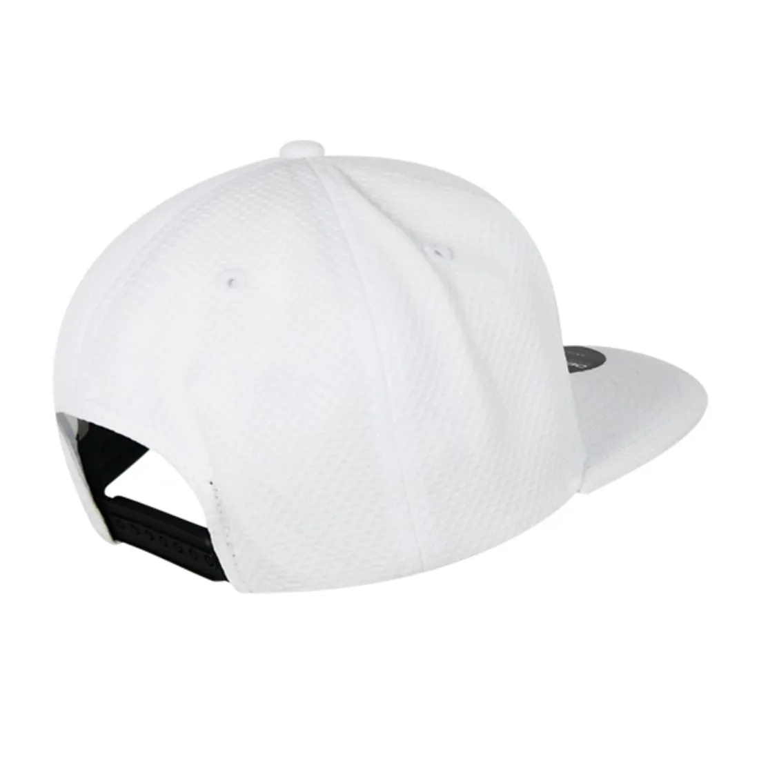 Decky 6203 Dimple Pattern Snapback Hats Golf Sports 6 Panel Flat Bill Caps