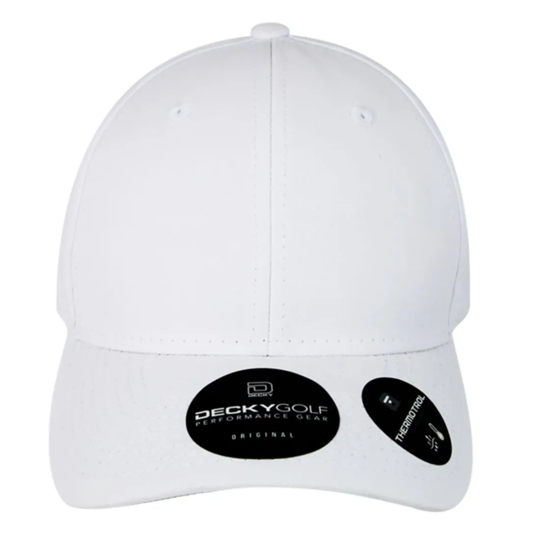 Decky 6402 Sleek H20 Flex Hats Low Crown Golf Sports Caps 6 Panel Curved Bill