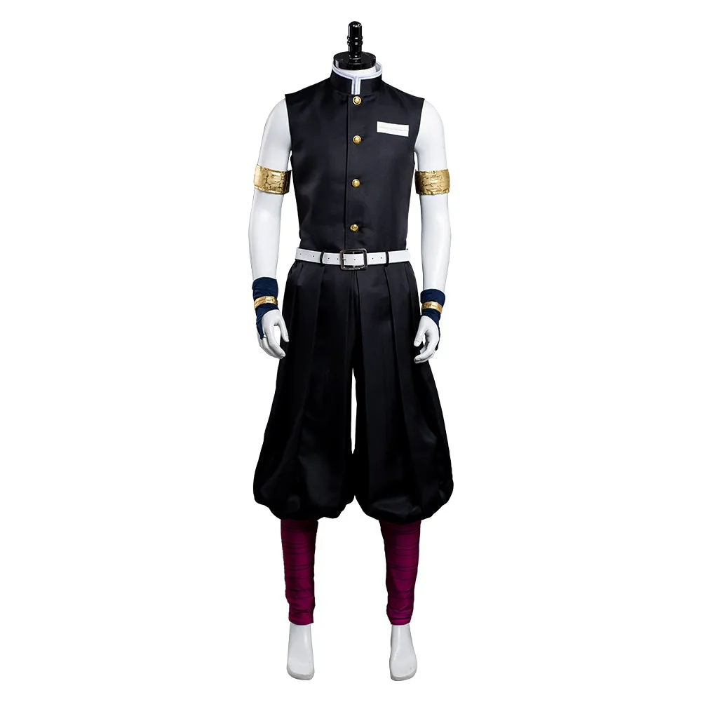 Demon Slayer Season 2 Uzui Tengen Outfits Cosplay Costume Halloween Carnival Suit