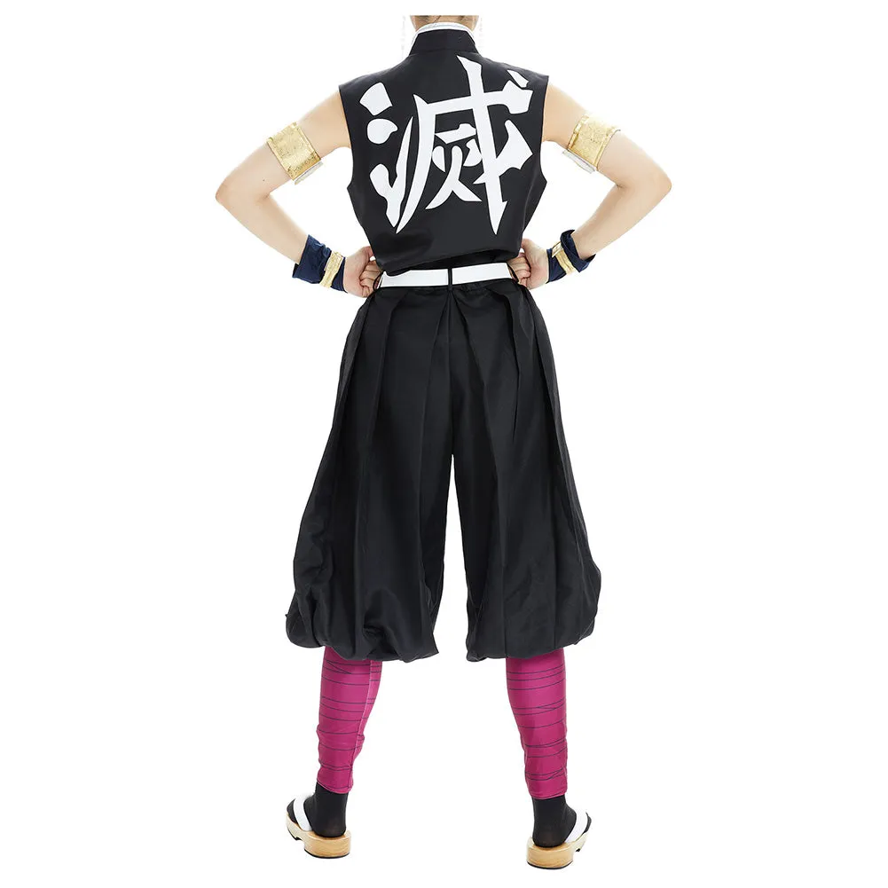 Demon Slayer Season 2 Uzui Tengen Outfits Cosplay Costume Halloween Carnival Suit