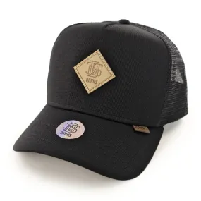 Djinns HFT Cotton Knit Trucker Cap 1004968 - schwarz