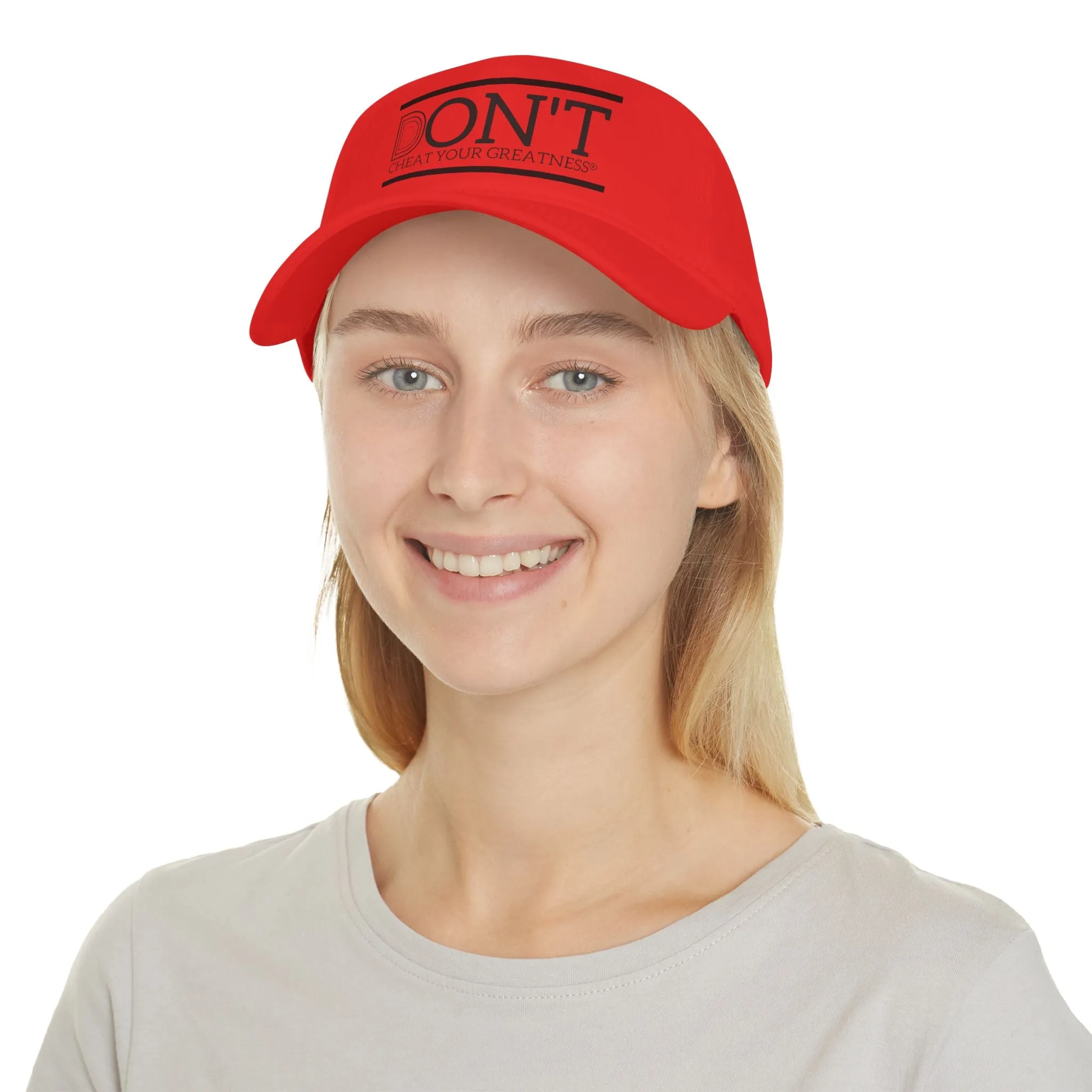 DONT D4XV Black Logo Baseball Cap