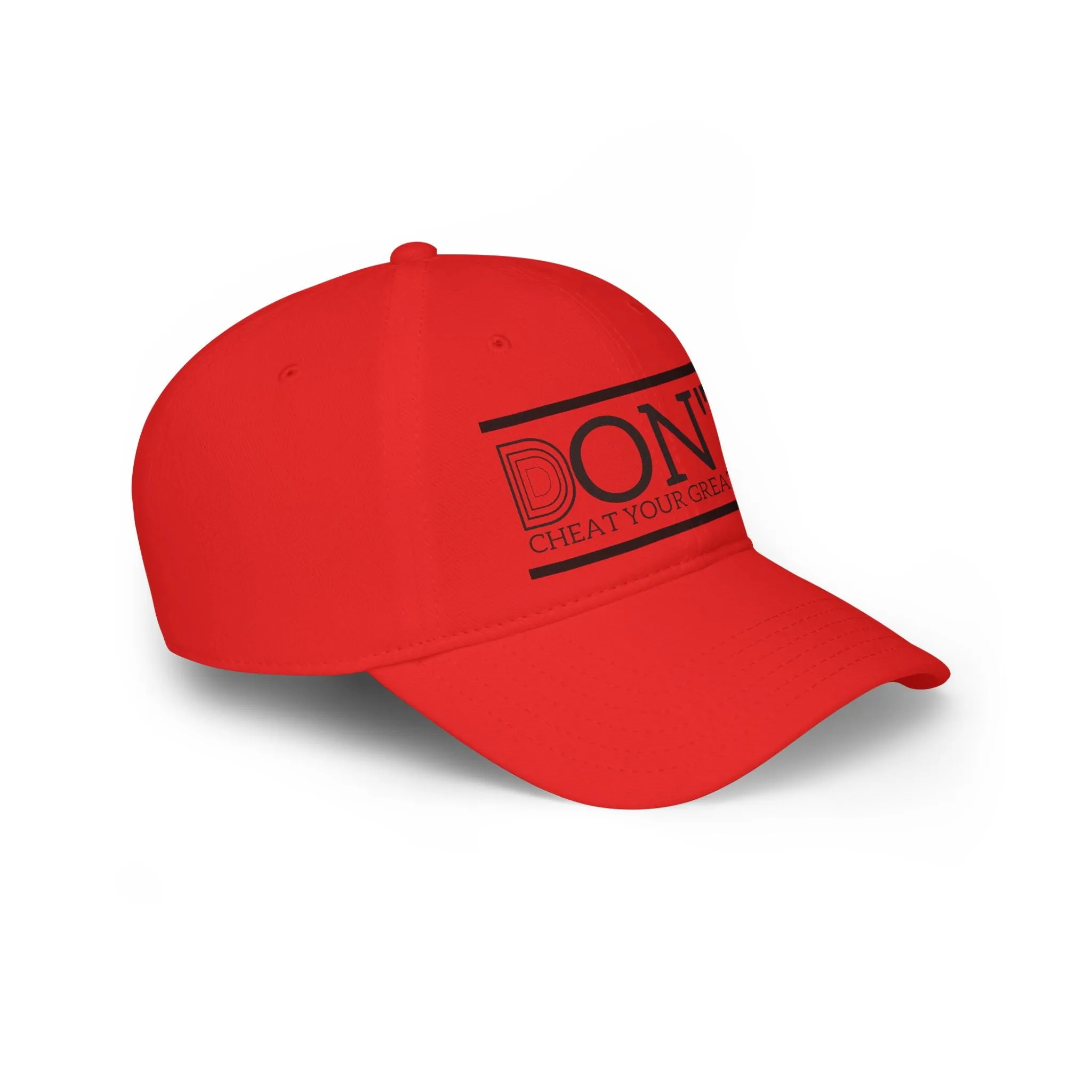 DONT D4XV Black Logo Baseball Cap