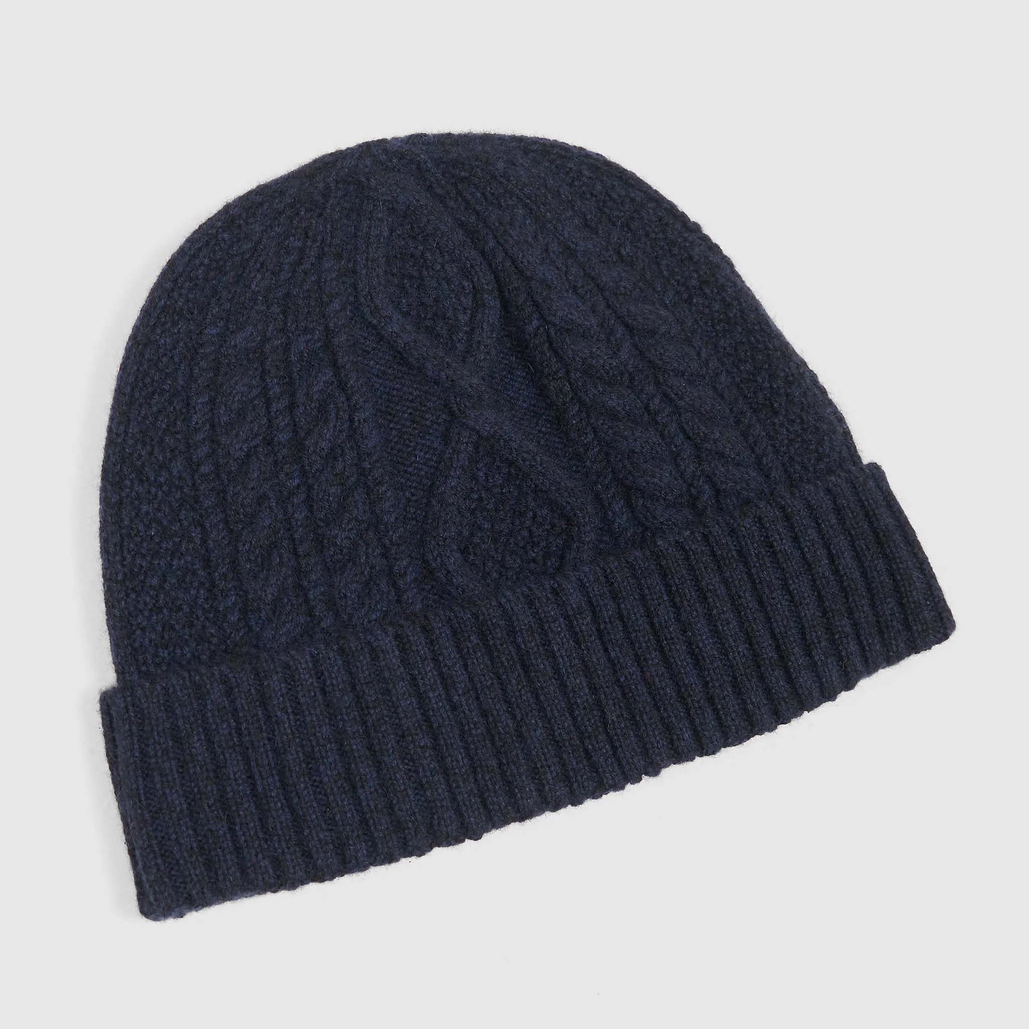 Double RL Cashmere Watch Beanie