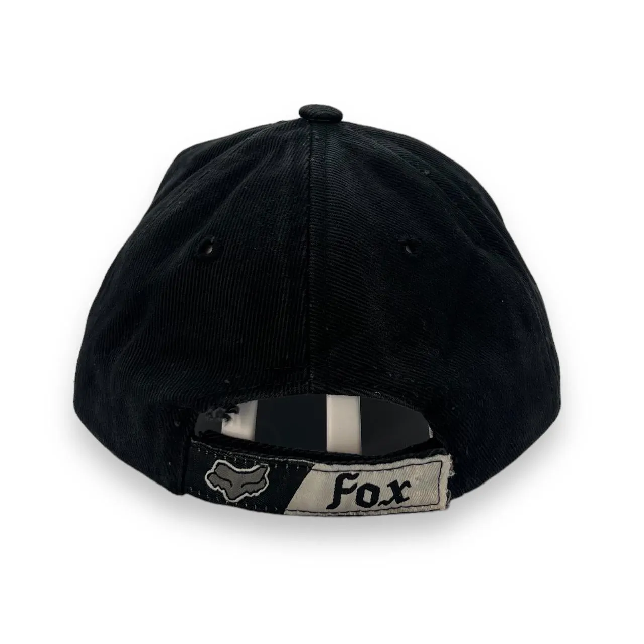Early 00's FOX RACING Embroidered Motorsports Logo Spellout Baseball Cap