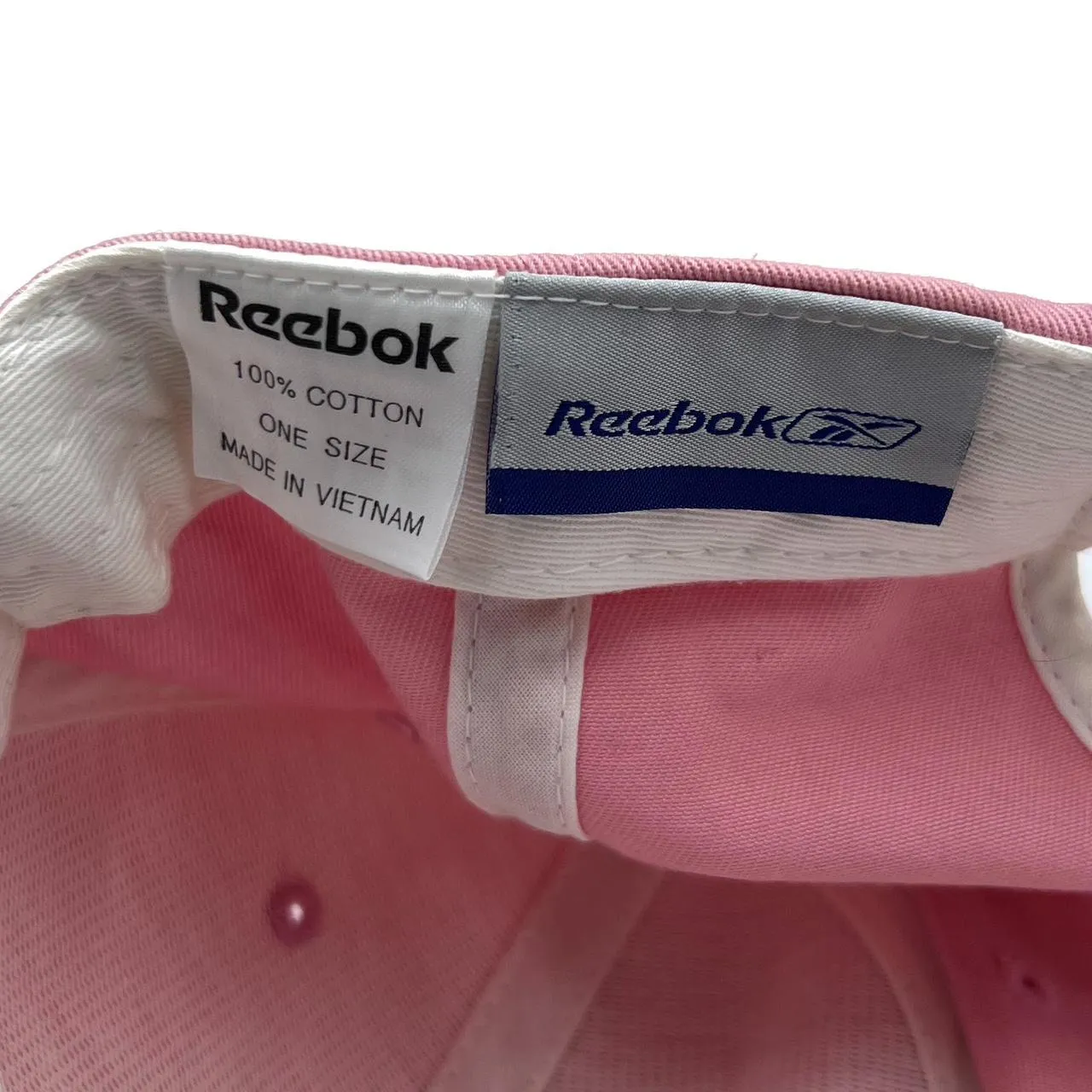 Early 00’s REEBOK Embroidered Logo Spellout Classic Baseball Cap