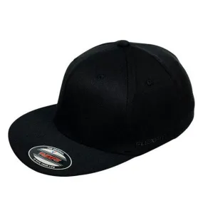Flexfit Black Premium Wool Cap