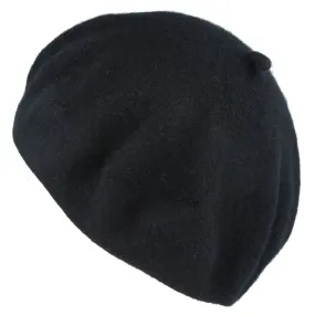 French Beret Black
