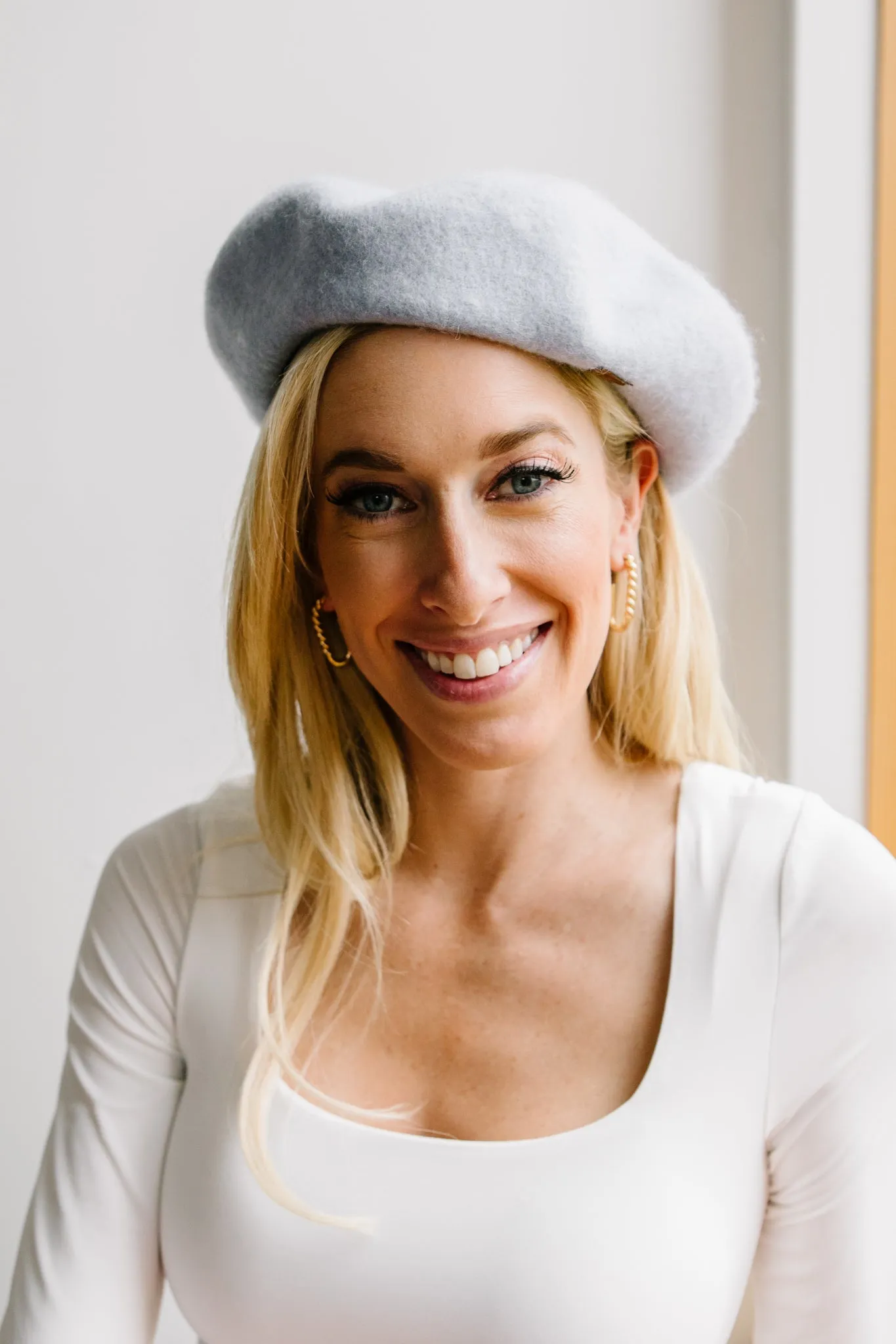 French Ice Blue Beret