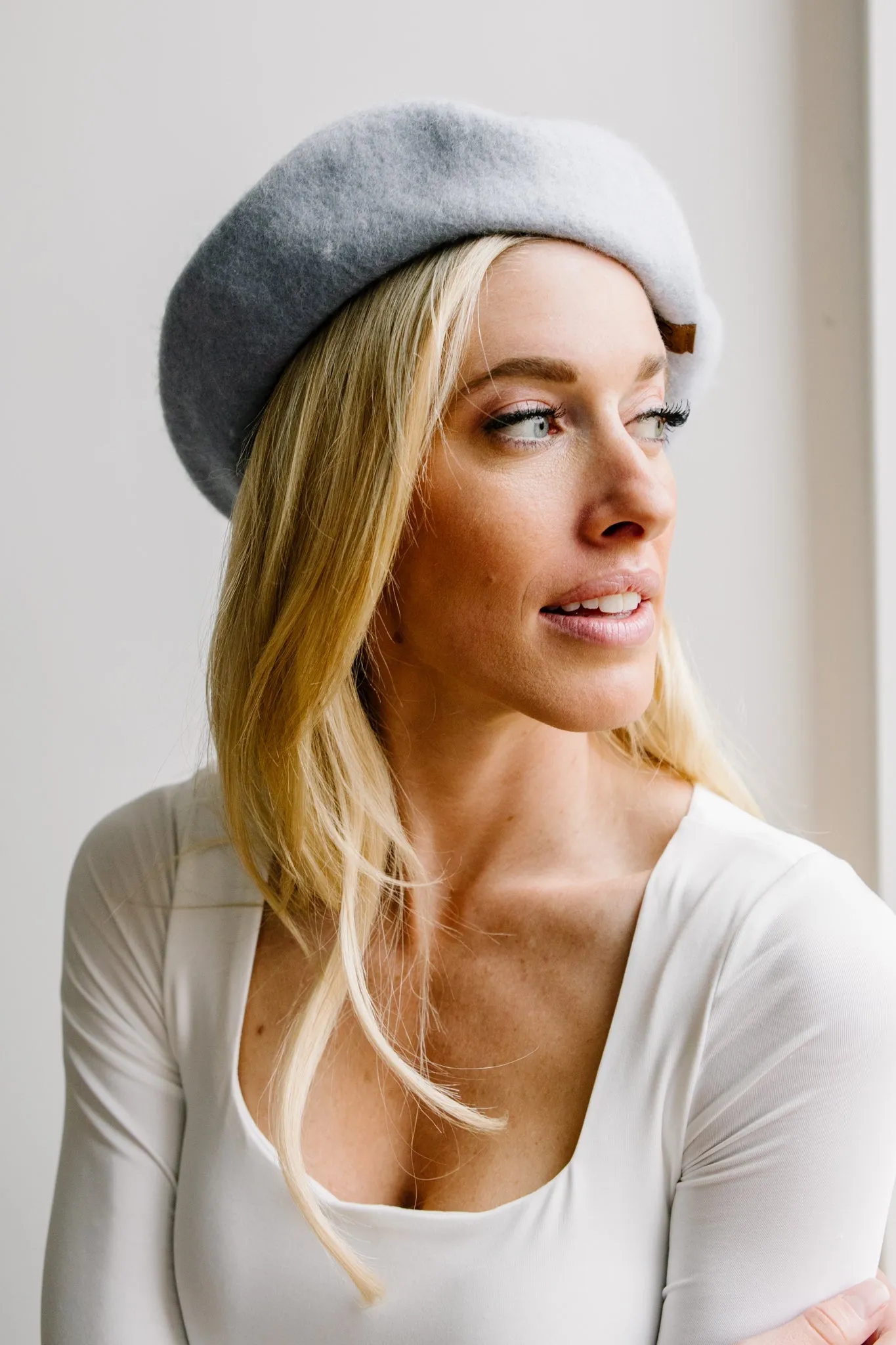 French Ice Blue Beret