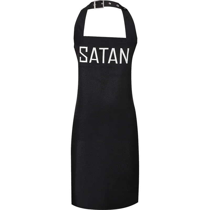 Game Helltaker Satan Apron Cosplay Costume Halloween Carnival Party