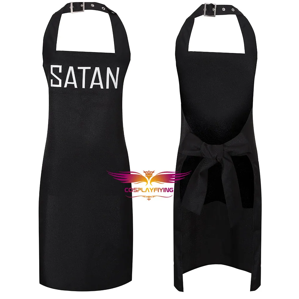 Game Helltaker Satan Apron Cosplay Costume Halloween Carnival Party