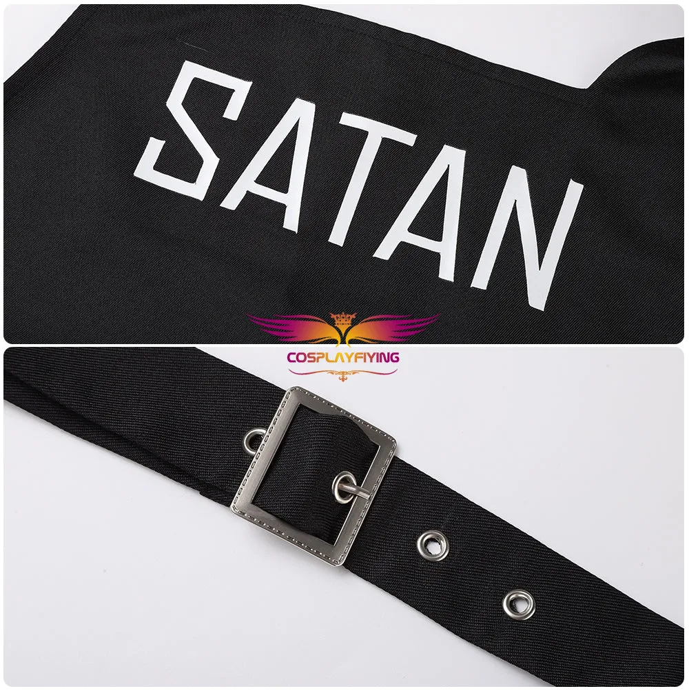 Game Helltaker Satan Apron Cosplay Costume Halloween Carnival Party