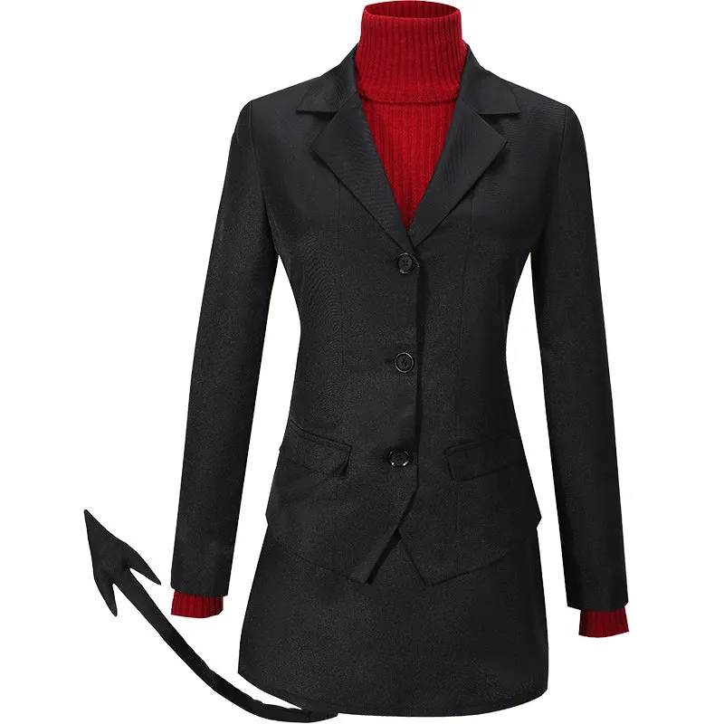 Game Helltaker the Lustful Demon Modeus Cosplay Costume Custom Made Halloween Carnival Party