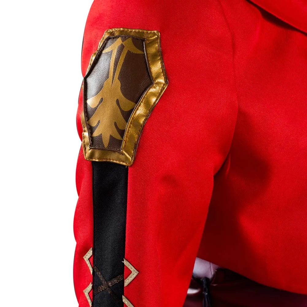 Genshin Impact Amber Halloween Carnival Suit Cosplay Costume Jumpsuit Outfits