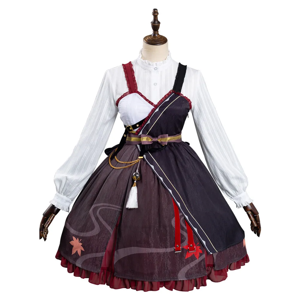 Genshin Impact Kazuha Lolita Dress Outfits Halloween Original Design Cosplay Costume