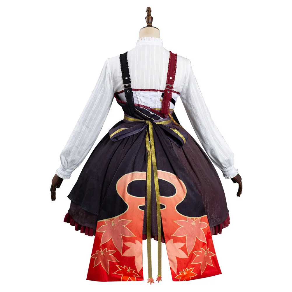 Genshin Impact Kazuha Lolita Dress Outfits Halloween Original Design Cosplay Costume