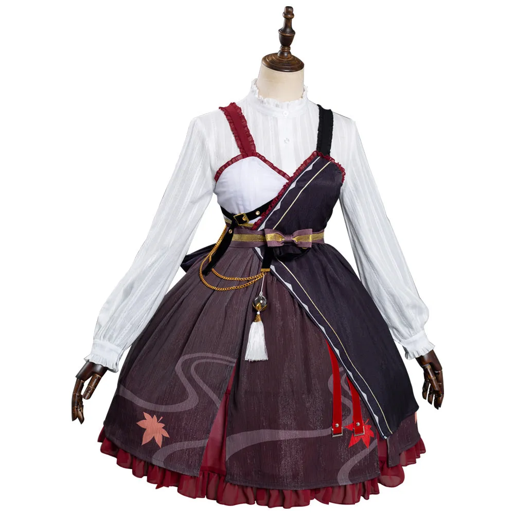 Genshin Impact Kazuha Lolita Dress Outfits Halloween Original Design Cosplay Costume