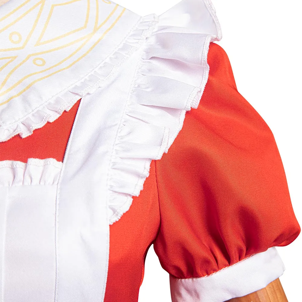 Genshin Impact KLEE Alice in Wonderland Alice Cosplay Costume Dress Outfits Halloween Carnival Suit