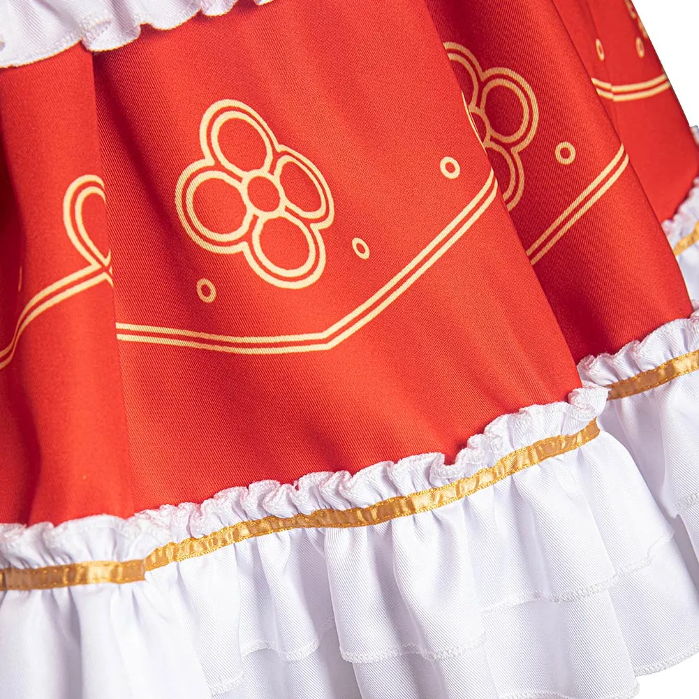 Genshin Impact KLEE Alice in Wonderland Alice Cosplay Costume Dress Outfits Halloween Carnival Suit