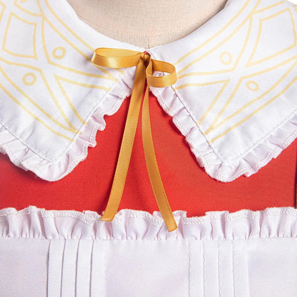 Genshin Impact KLEE Alice in Wonderland Alice Cosplay Costume Dress Outfits Halloween Carnival Suit