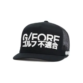GFORE Knit Trucker Men's Cap (Onyx)