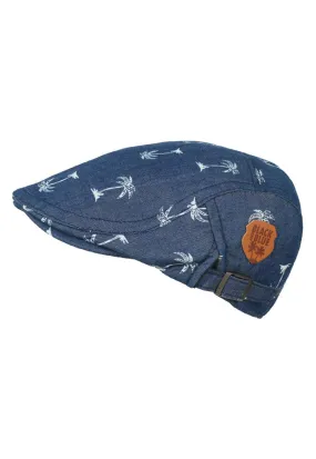 Gorro Beret Niño Denim azul Black and Blue