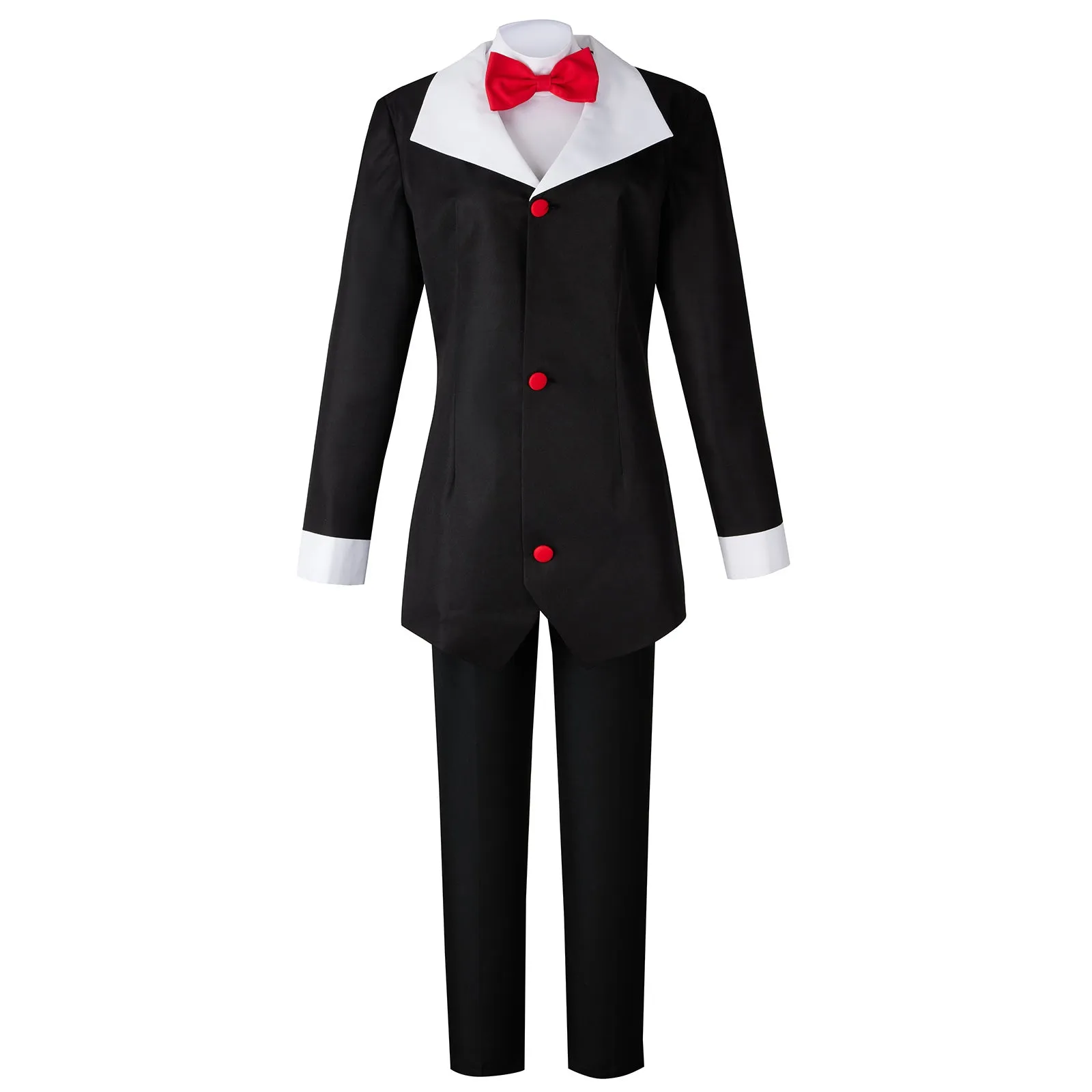 Hazbin Hotel Husk Cosplay Costume Suit Shirt Coat Jacket Pants Hat Halloween Carnival Outfit