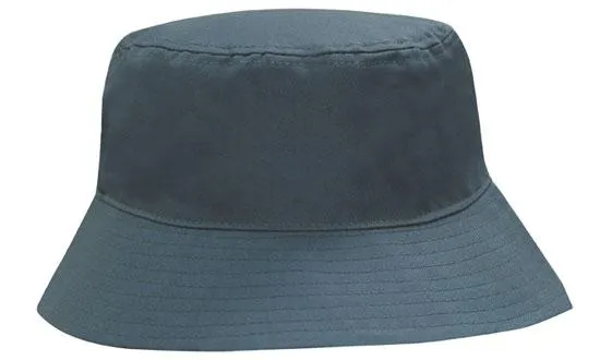 Headwear Breathable Poly Twill Bucket Hat - 4107