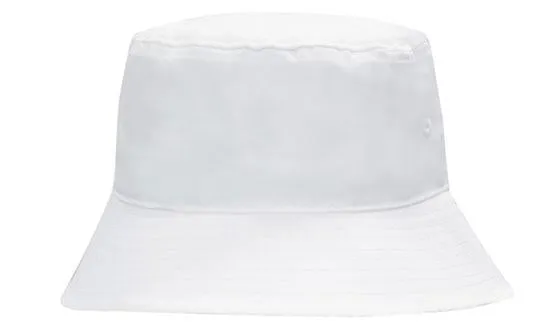Headwear Breathable Poly Twill Bucket Hat - 4107