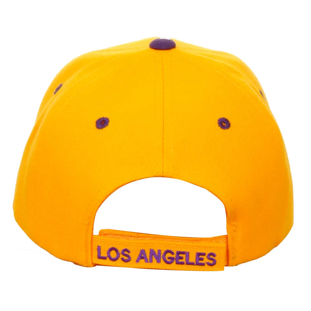 Heve Headwear Men's Embroidered Script City Name Baseball Cap Hat