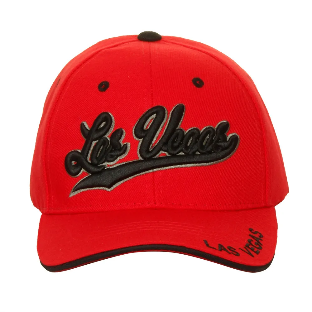 Heve Headwear Men's Embroidered Script City Name Baseball Cap Hat