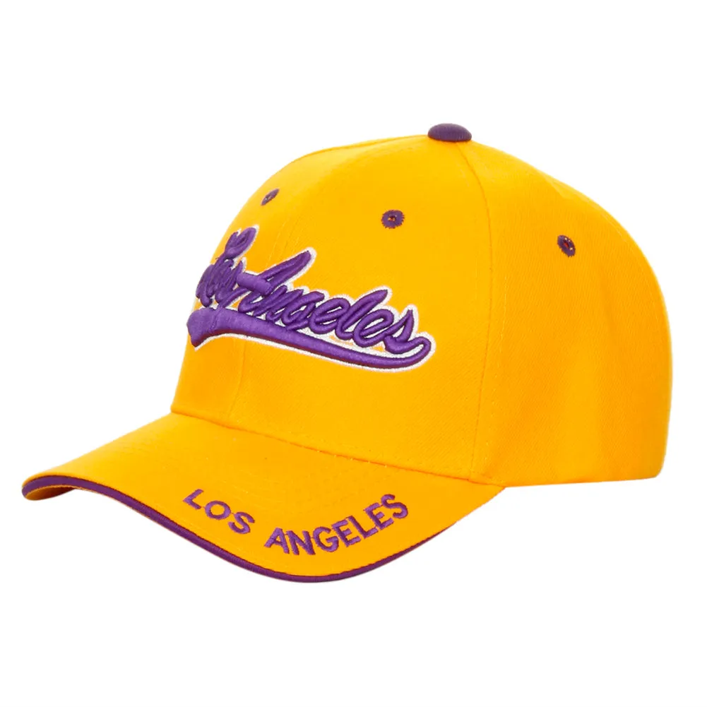 Heve Headwear Men's Embroidered Script City Name Baseball Cap Hat