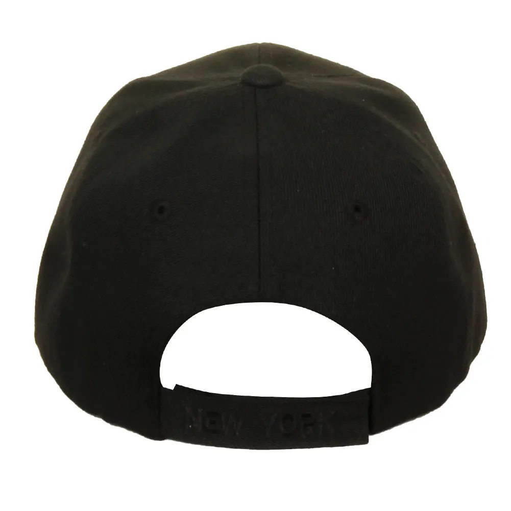 Heve Headwear Men's Embroidered Script City Name Baseball Cap Hat
