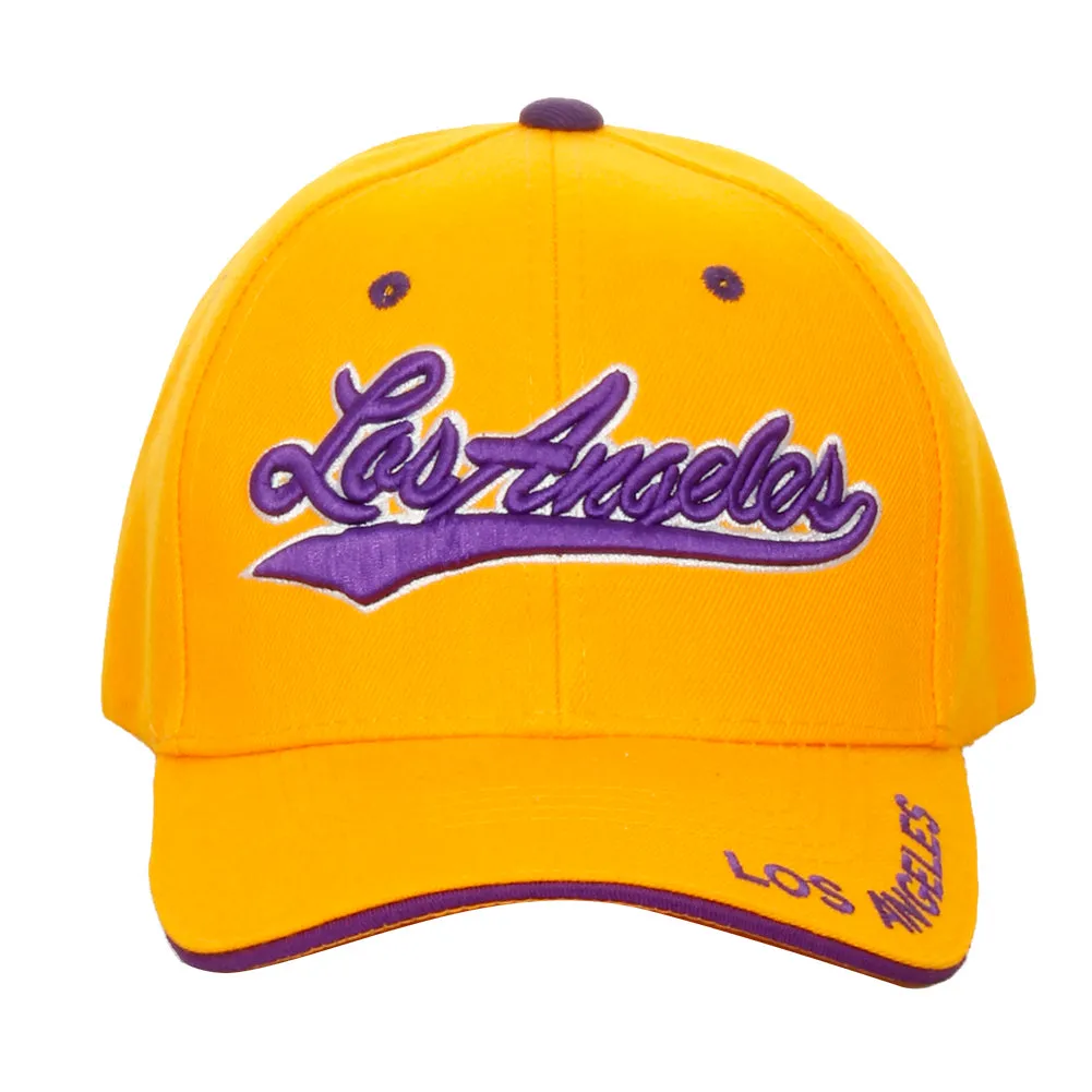 Heve Headwear Men's Embroidered Script City Name Baseball Cap Hat