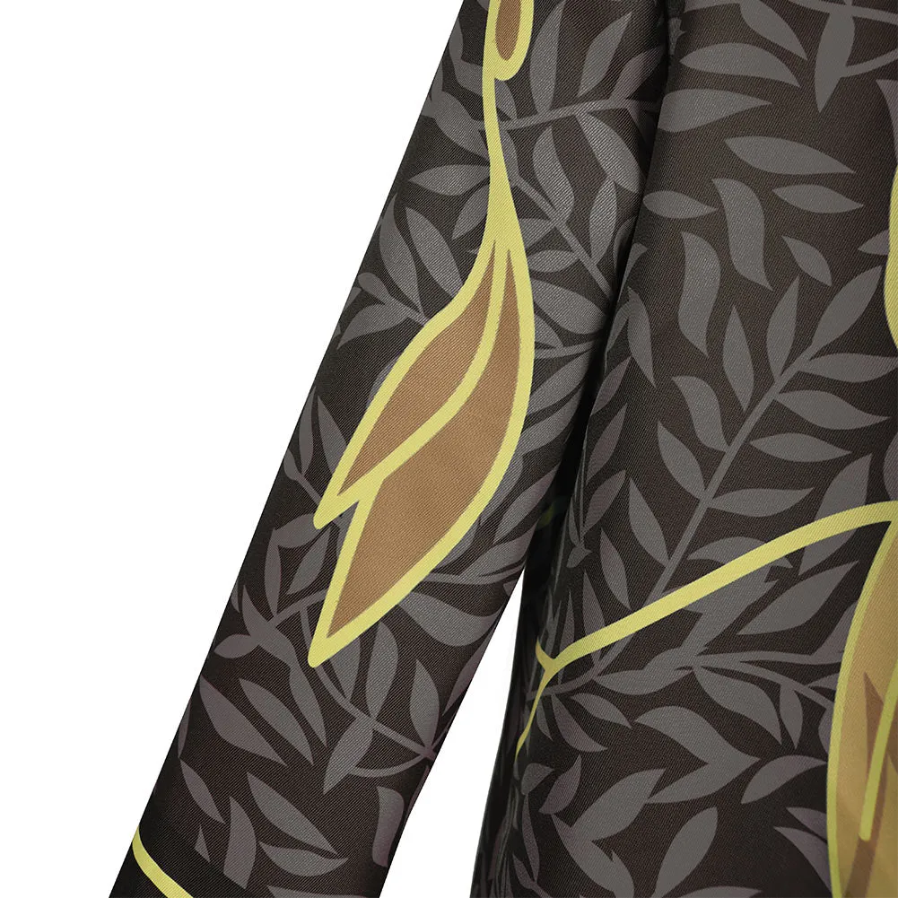 Hogwarts Legacy Hufflepuff Relic Uniform Robes Outfits Cosplay Costume Halloween Carnival Suit