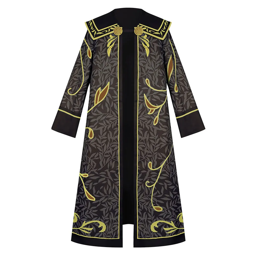 Hogwarts Legacy Hufflepuff Relic Uniform Robes Outfits Cosplay Costume Halloween Carnival Suit