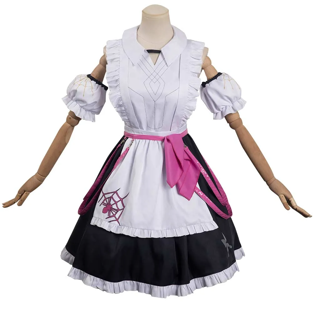 Honkai: Star Rail Kafka Maid Dress Outfits Halloween Carnival Suit Cosplay Costume