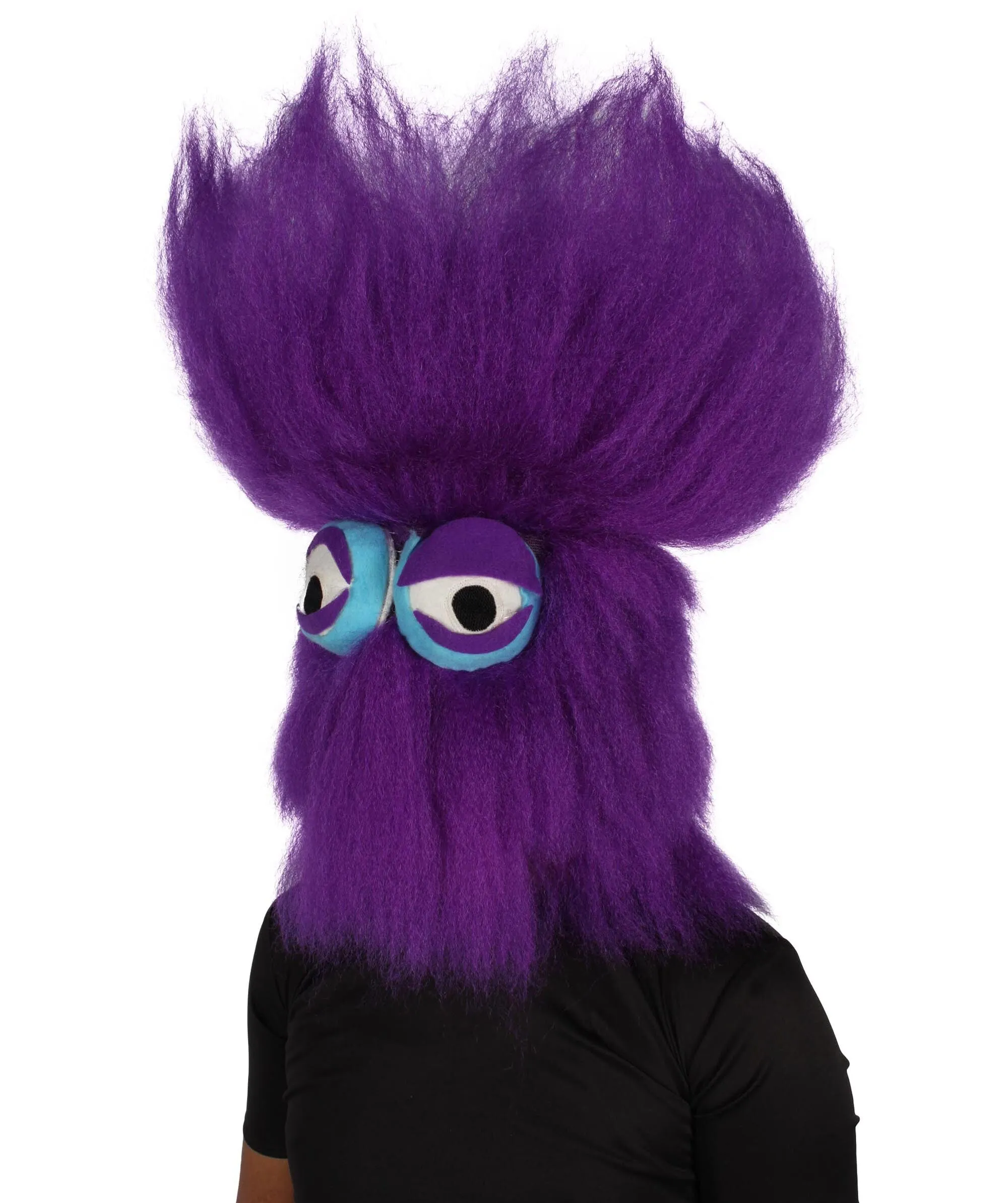 HPO Adult Unisex American Animated Movie Character Purple Mask| Perfect for Halloween and Cosplay| Flame-retardant Synthetic Material